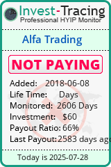 Monitored by Invest-Tracing.com HYIP Monitor-Invest-Tracing.com