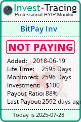 Monitored by Invest-Tracing.com HYIP Monitor-Invest-Tracing.com