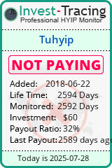 Monitored by Invest-Tracing.com HYIP Monitor-Invest-Tracing.com