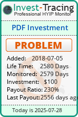 Monitored by Invest-Tracing.com HYIP Monitor-Invest-Tracing.com
