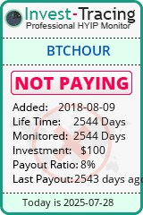 Monitored by Invest-Tracing.com HYIP Monitor-Invest-Tracing.com