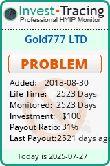 Monitored by Invest-Tracing.com HYIP Monitor-Invest-Tracing.com