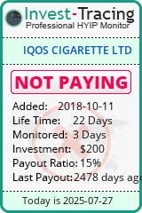 Monitored by Invest-Tracing.com HYIP Monitor-Invest-Tracing.com