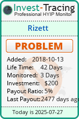 Monitored by Invest-Tracing.com HYIP Monitor-Invest-Tracing.com