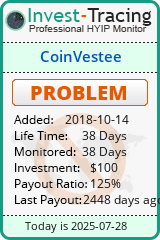 Monitored by Invest-Tracing.com HYIP Monitor-Invest-Tracing.com