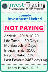 Monitored by Invest-Tracing.com HYIP Monitor-Invest-Tracing.com