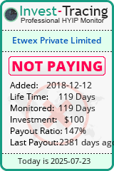 Monitored by Invest-Tracing.com HYIP Monitor-Invest-Tracing.com