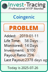 Monitored by Invest-Tracing.com HYIP Monitor-Invest-Tracing.com