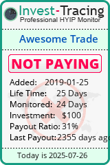 Monitored by Invest-Tracing.com HYIP Monitor-Invest-Tracing.com