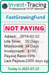 Monitored by Invest-Tracing.com HYIP Monitor-Invest-Tracing.com