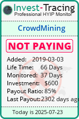 Monitored by Invest-Tracing.com HYIP Monitor-Invest-Tracing.com