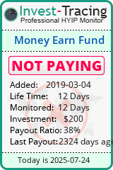 Monitored by Invest-Tracing.com HYIP Monitor-Invest-Tracing.com