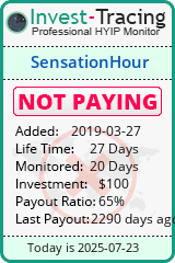 Monitored by Invest-Tracing.com HYIP Monitor-Invest-Tracing.com