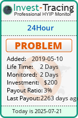 Monitored by Invest-Tracing.com HYIP Monitor-Invest-Tracing.com