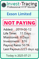 Monitored by Invest-Tracing.com HYIP Monitor-Invest-Tracing.com