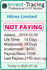 Monitored by Invest-Tracing.com HYIP Monitor-Invest-Tracing.com