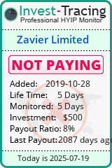 Monitored by Invest-Tracing.com HYIP Monitor-Invest-Tracing.com