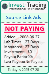 Monitored by Invest-Tracing.com HYIP Monitor-Invest-Tracing.com