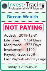 Monitored by Invest-Tracing.com HYIP Monitor-Invest-Tracing.com
