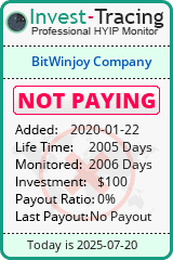 HYIP Monitor-Invest-Tracing.com