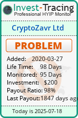 Monitored by Invest-Tracing.com HYIP Monitor-Invest-Tracing.com