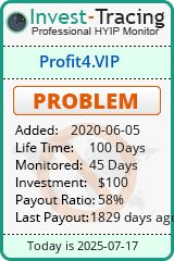 Monitored by Invest-Tracing.com HYIP Monitor-Invest-Tracing.com