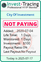 Monitored by Invest-Tracing.com HYIP Monitor-Invest-Tracing.com