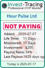 Monitored by Invest-Tracing.com HYIP Monitor-Invest-Tracing.com