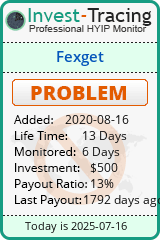 Monitored by Invest-Tracing.com HYIP Monitor-Invest-Tracing.com