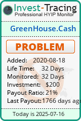 Monitored by Invest-Tracing.com HYIP Monitor-Invest-Tracing.com