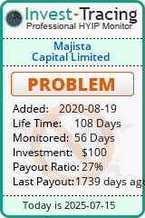 Monitored by Invest-Tracing.com HYIP Monitor-Invest-Tracing.com