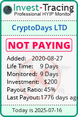 Monitored by Invest-Tracing.com HYIP Monitor-Invest-Tracing.com