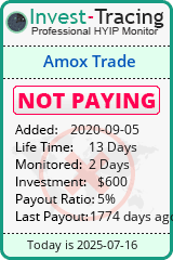 Monitored by Invest-Tracing.com HYIP Monitor-Invest-Tracing.com