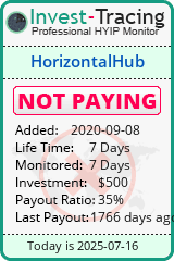 Monitored by Invest-Tracing.com HYIP Monitor-Invest-Tracing.com