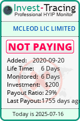 Monitored by Invest-Tracing.com HYIP Monitor-Invest-Tracing.com