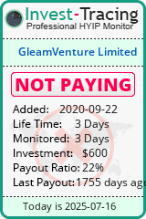 Monitored by Invest-Tracing.com HYIP Monitor-Invest-Tracing.com