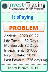 Monitored by Invest-Tracing.com HYIP Monitor-Invest-Tracing.com