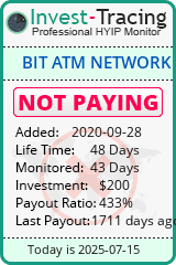 Monitored by Invest-Tracing.com HYIP Monitor-Invest-Tracing.com