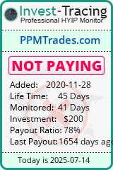 Monitored by Invest-Tracing.com HYIP Monitor-Invest-Tracing.com