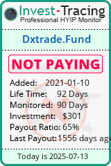 Monitored by Invest-Tracing.com HYIP Monitor-Invest-Tracing.com