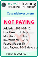 Monitored by Invest-Tracing.com HYIP Monitor-Invest-Tracing.com