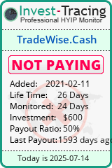 Monitored by Invest-Tracing.com HYIP Monitor-Invest-Tracing.com