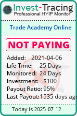 Monitored by Invest-Tracing.com HYIP Monitor-Invest-Tracing.com