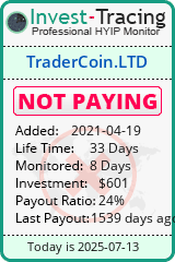 Monitored by Invest-Tracing.com HYIP Monitor-Invest-Tracing.com