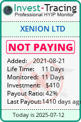 Monitored by Invest-Tracing.com HYIP Monitor-Invest-Tracing.com