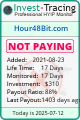 Monitored by Invest-Tracing.com HYIP Monitor-Invest-Tracing.com