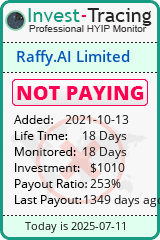 Monitored by Invest-Tracing.com HYIP Monitor-Invest-Tracing.com