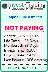 Monitored by Invest-Tracing.com HYIP Monitor-Invest-Tracing.com