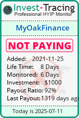 Monitored by Invest-Tracing.com HYIP Monitor-Invest-Tracing.com