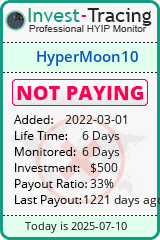 Monitored by Invest-Tracing.com HYIP Monitor-Invest-Tracing.com